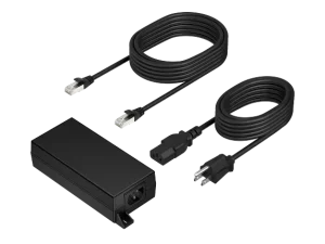 Poly PoE++ 65W 2.5G Adapter with 3.66m Cable and Power Cord