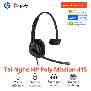 Tai Nghe HP Poly Mission 415